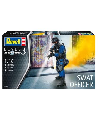 Revell Swat Offizier Modellbausatz 1:16 Spezialeinheit Special Forces