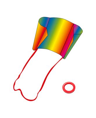 Kinderdrachen HQ Sleddy Rainbow Einleiner Flugdrachen