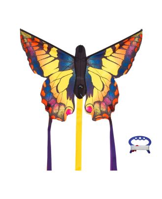 Kinderdrachen Einleiner Drachen HQ Butterfly Kite Swallowtail R Schmetterling Flugdrache