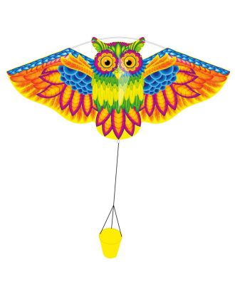 Kinderdrachen Einleiner Drachen HQ Owl Kite 113 cm Flugdrache