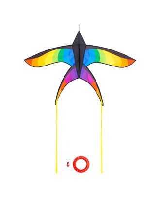 Kinderdrachen Einleiner Drachen HQ Swallow Kite Rainbow Flugdrachen