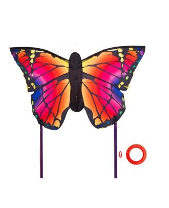 Kinderdrachen Einleiner Drachen HQ Butterfly Kite Ruby L Schmetterling Flugdrache