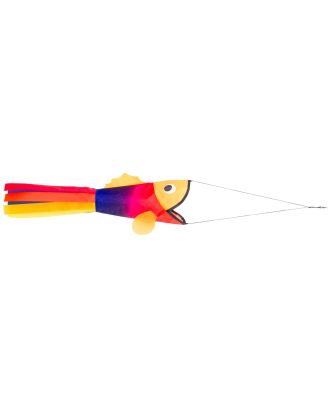 HQ Windsack Little Rainbow Fish Windspiel Leinenschmuck