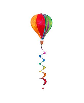 Windspiel Heißluftballon HQ Hot Air Balloon Twist Victorian Style Windsack Garten Dekoration