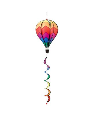 Windspiel Heißluftballon HQ Hot Air Balloon Twist Sunrise Windsack Garten Dekoration