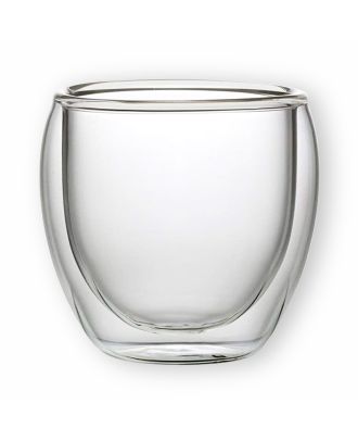 Schott Zwiesel HOT & COLD Doppelwandiges Glas Thermoglas Espresso-Glas 2er-Set 