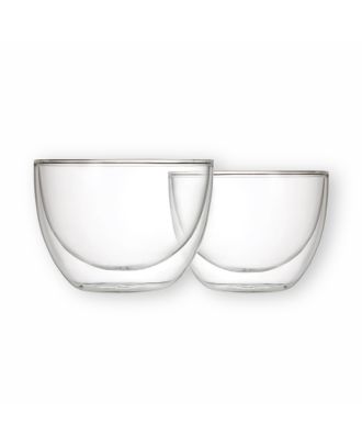 Schott Zwiesel HOT & COLD Doppelwandiges Glas Thermoglas Dessert-Glas 2er-Set Ice cream-Glas