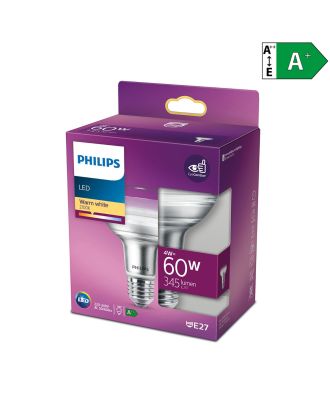 Philips LED Leuchtmittel E27 4W (60W) warmweiß [Energieklasse A+]
