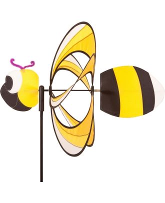 Windrad Windspiel HQ Paradise Critter Bumblebee mit Bodenanker Gartendeko Propeller