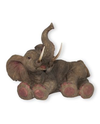 Elefanten Figur liegend Dekoelefant Elefant Dekofigur Tierfigur afrikanische Elefanten