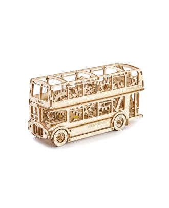 Woodencity London Bus Holzmodell Bausatz Dekoration 