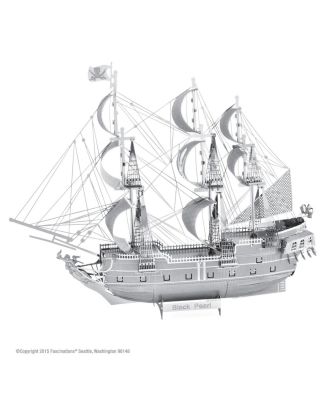 Metal Earth Metallbausätze ICX016 ICONX Black Pearl Piratenschiff Metall Modell