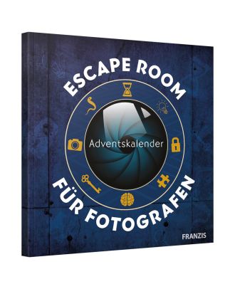 Franzis 60699 Adventskalender Escape Room für Fotografen 24 Rätsel für mehr fotografisches Know-how