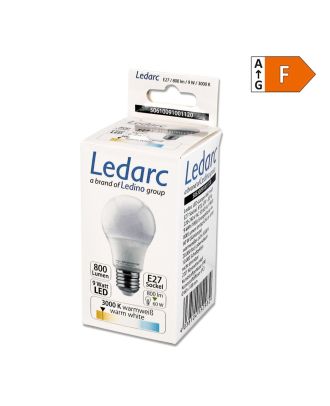 Ledarc Led Leuchtmittel 9W (60W) E27 [Energieklasse F]