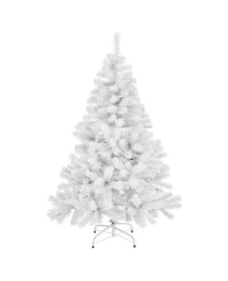 Künstlicher Weihnachtsbaum 180 cm weiß künstlicher Tannenbaum mit Metallständer Weihnachtsdeko