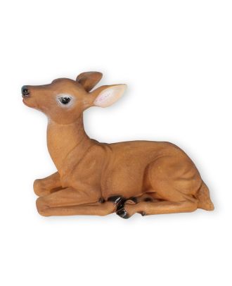 Reh Figur Doris Rehkitz Deko Rotwild liegend Gartenfigur Deko Reh Tierfigur Bambi