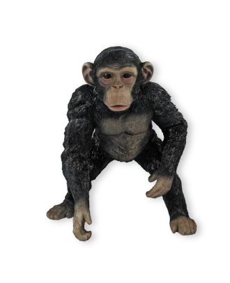 Affe Figur Deko Schimpanse jung Deko Affe Schimpanse Deko Tiere lebensecht