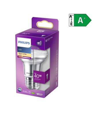 Philips LED Leuchtmittel E27 3W (40W) warmweiß [Energieklasse A+]