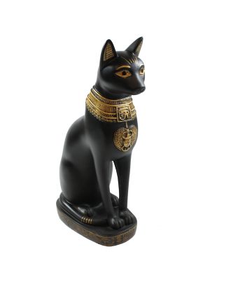 Dekofigur Ägyptische Katze Bastet Göttin der Fruchtbarkeit sehr edel verarbeitet
