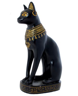 Dekofigur Ägyptische Katze Bastet Göttin der Fruchtbarkeit Dekoration Ägypten