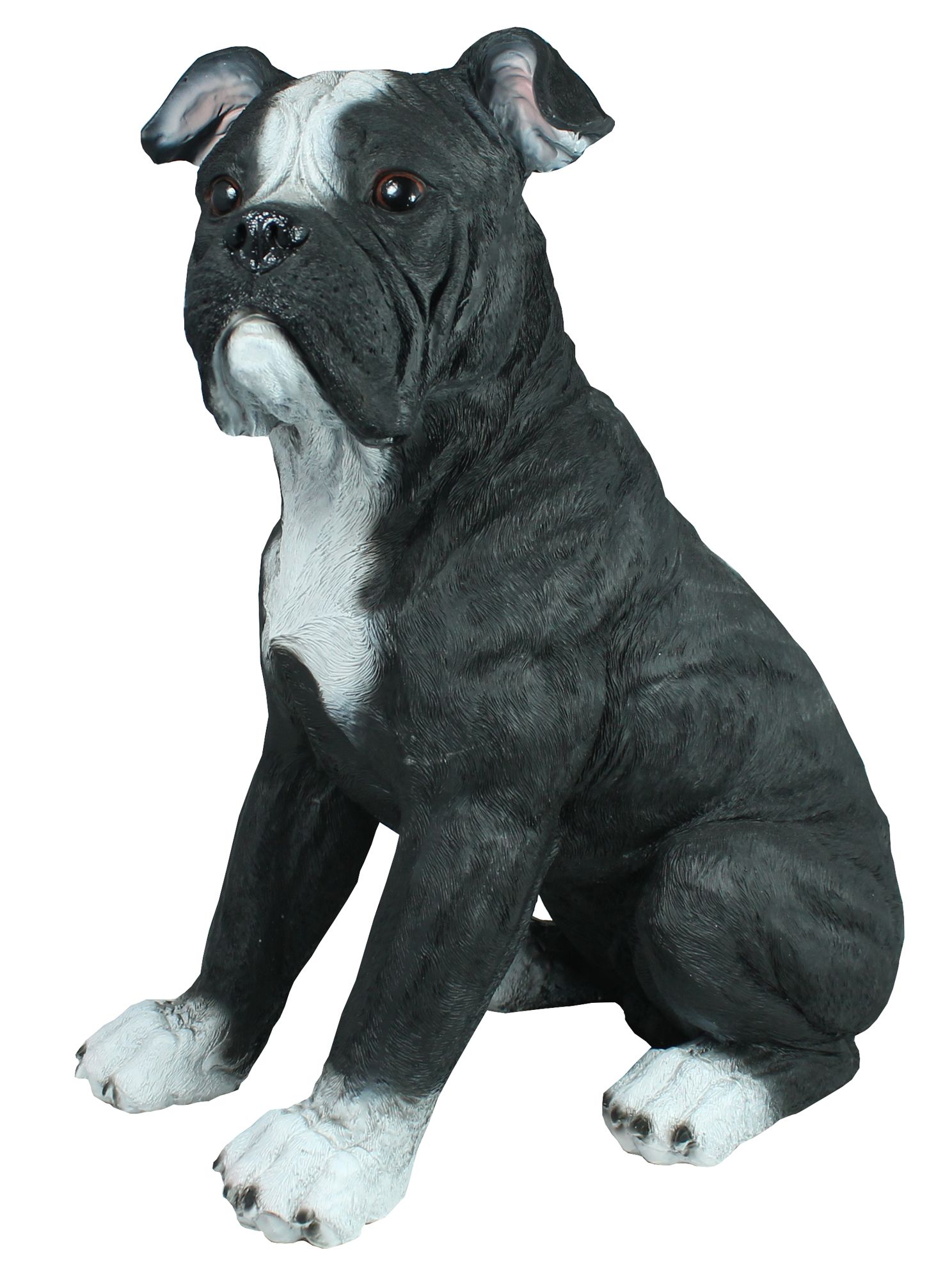 American Bully Hund Dekofigur Gartenfigur Tierfigur Dekoration für Haus 